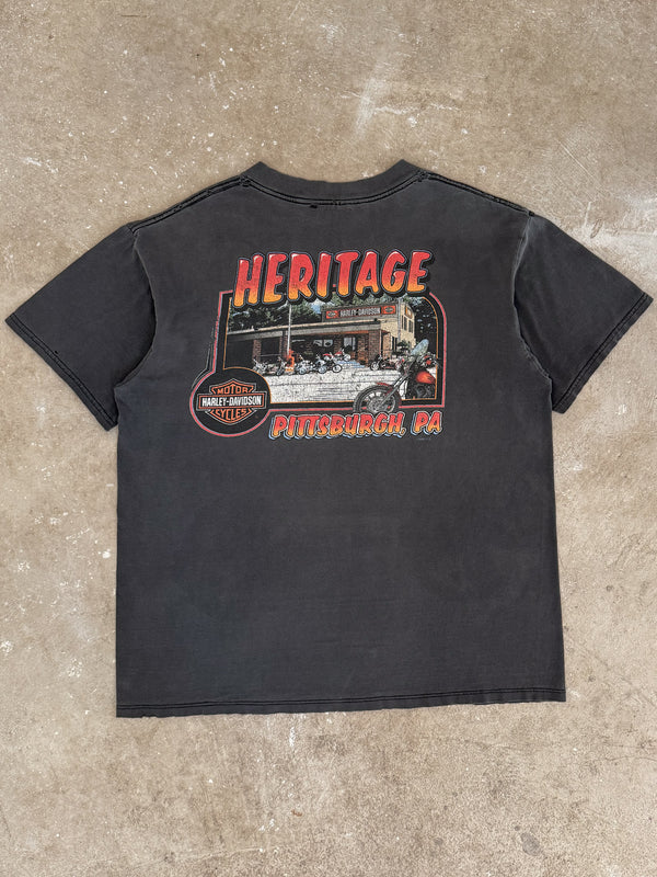2000 Harley Davidson "Heritage" Pocket Tee (XL)