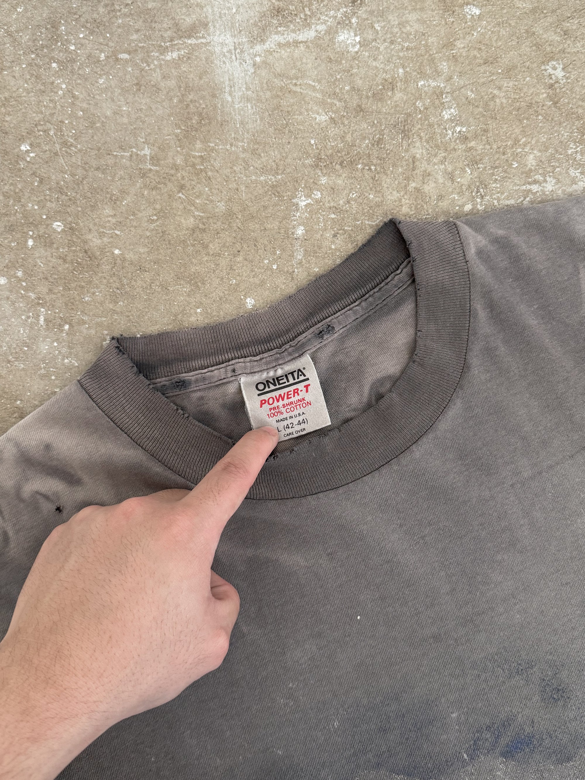 1980s "Bishop California" Sun Bleached Tee (M)