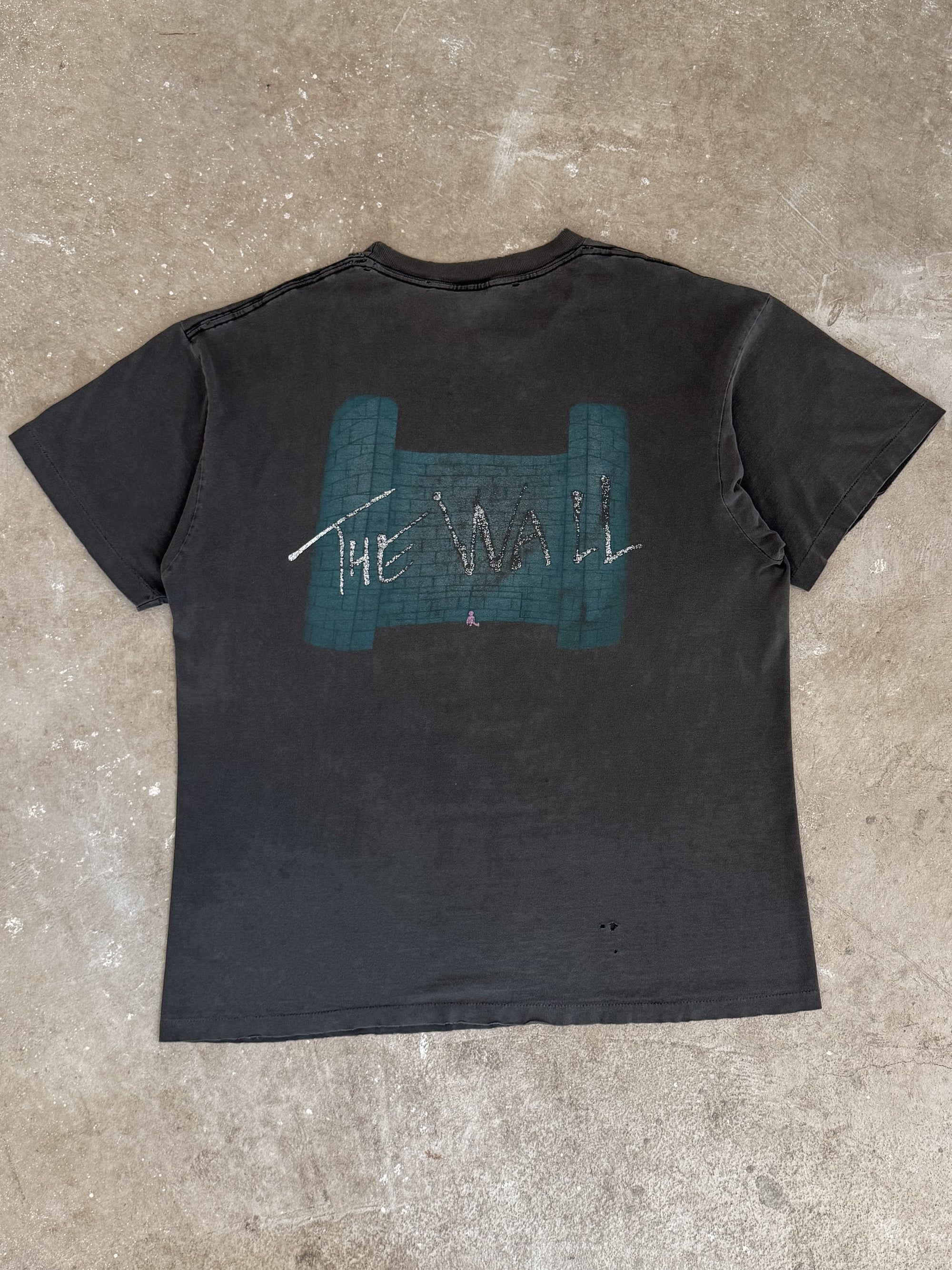 1990s Pink Floyd "The Wall" Faded Tee (XL)