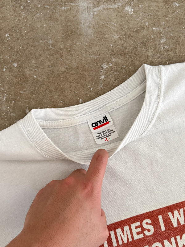 2000s "Sometimes I Wish I Was A Monkey..." Tee (L)