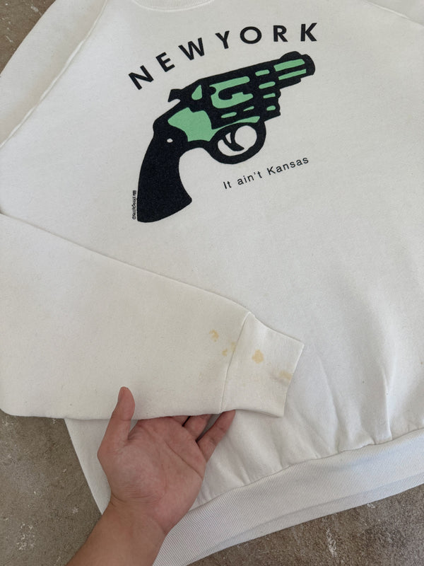 1980s "New York ... It Ain't Kansas" Sweatshirt (L)