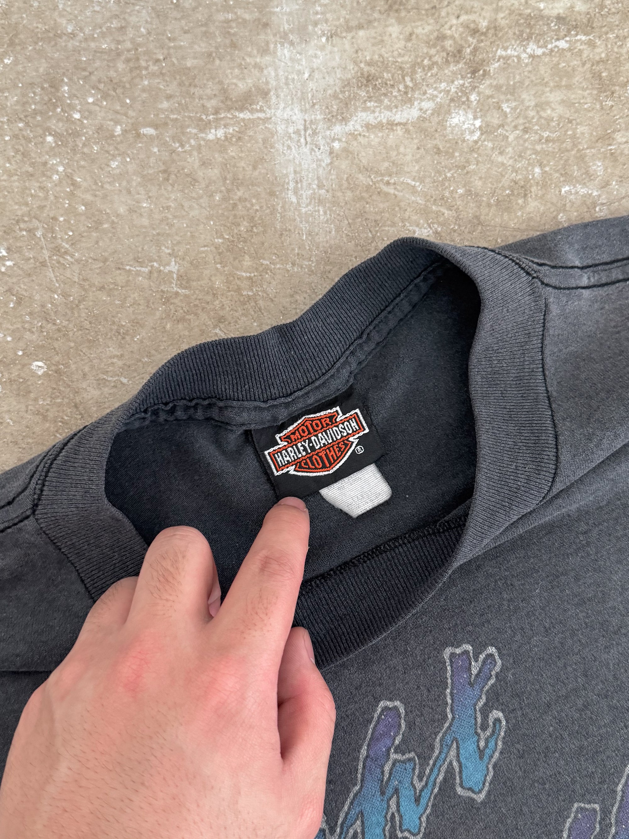 1990s Harley Davidson "Night Stalker" Tee (XL)