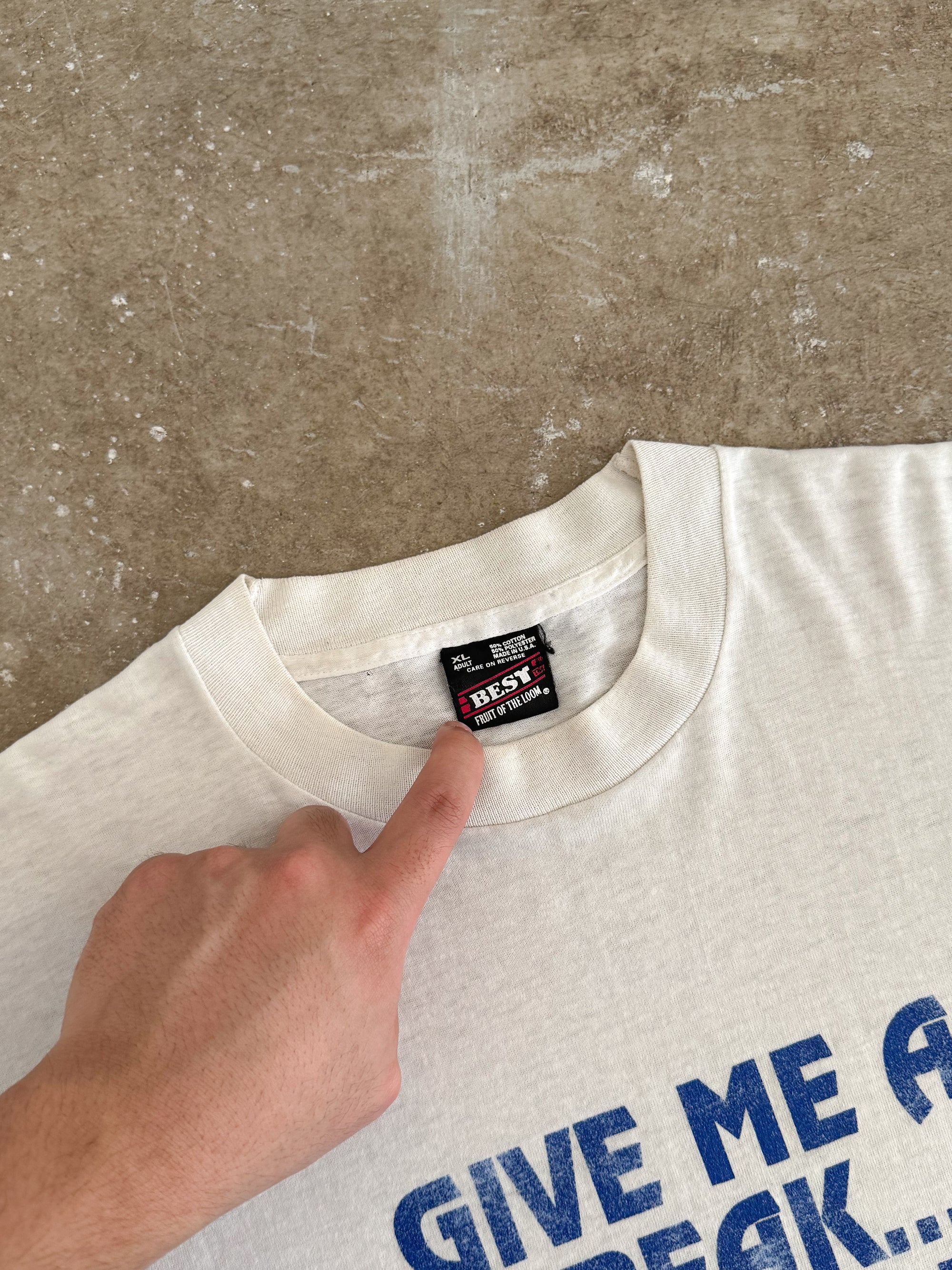 1990s "Give Me A Break..." Tee (XL)