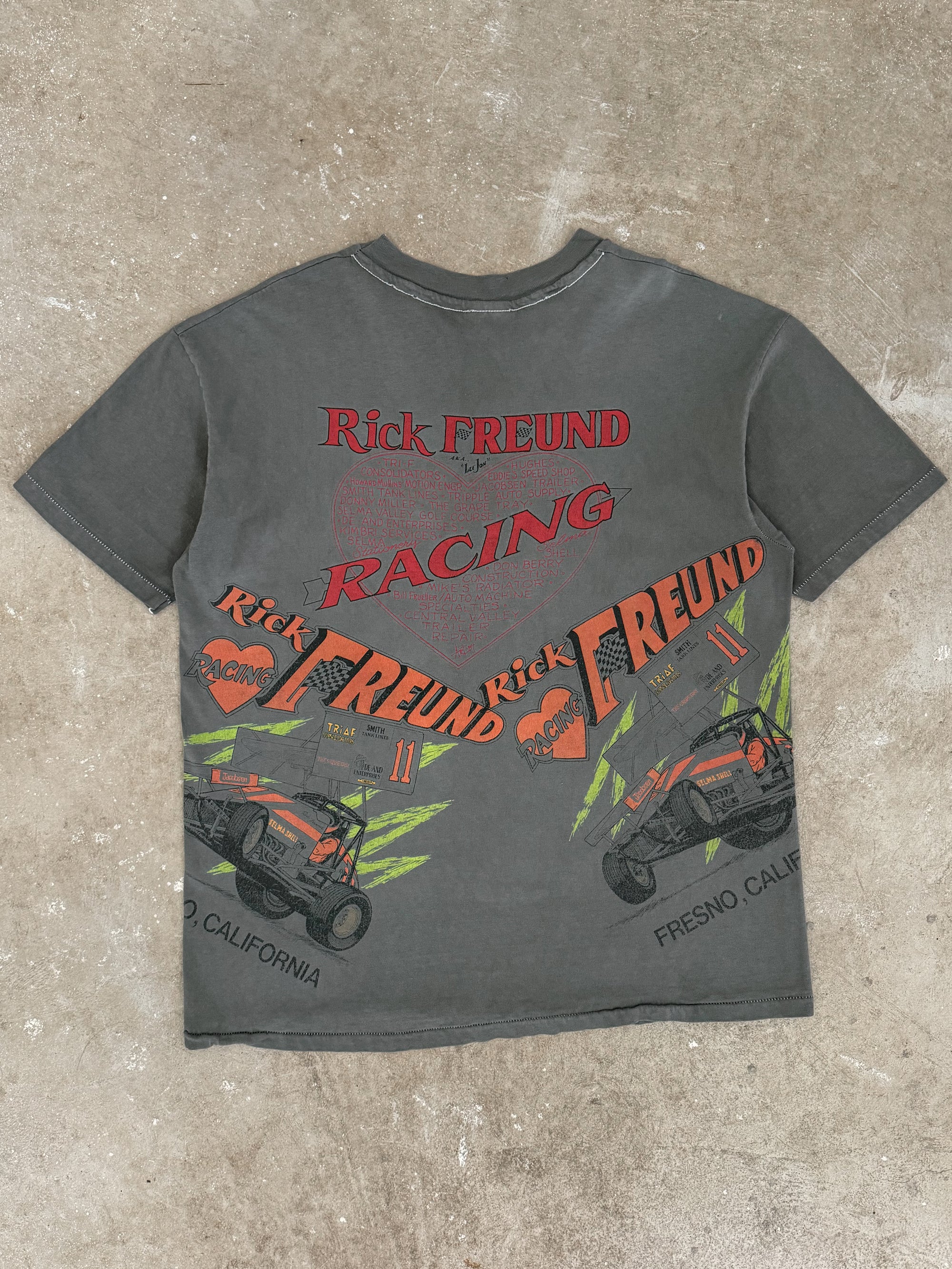 1980s/90s "Rick Freund Racing" Tee (L)