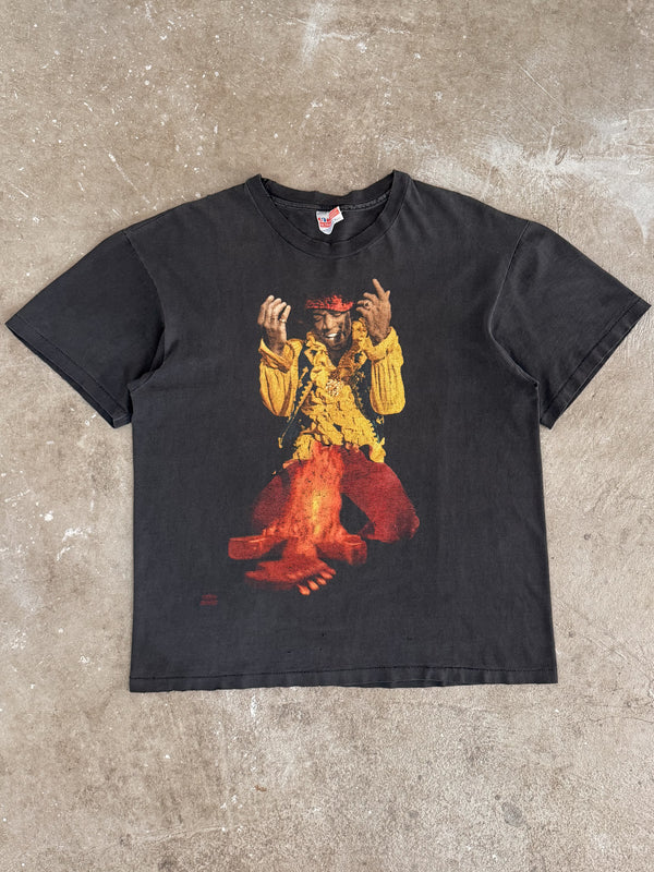 1991 Jimi Hendrix "Burning Guitar" Tee (M)