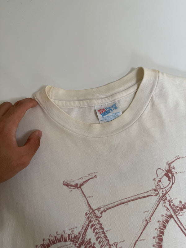 1993 Primal Wear "Bike Anatomy" Tee (L)