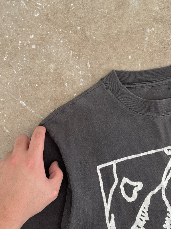 1980s "Dinosaur Fossil" Faded Tee (M)