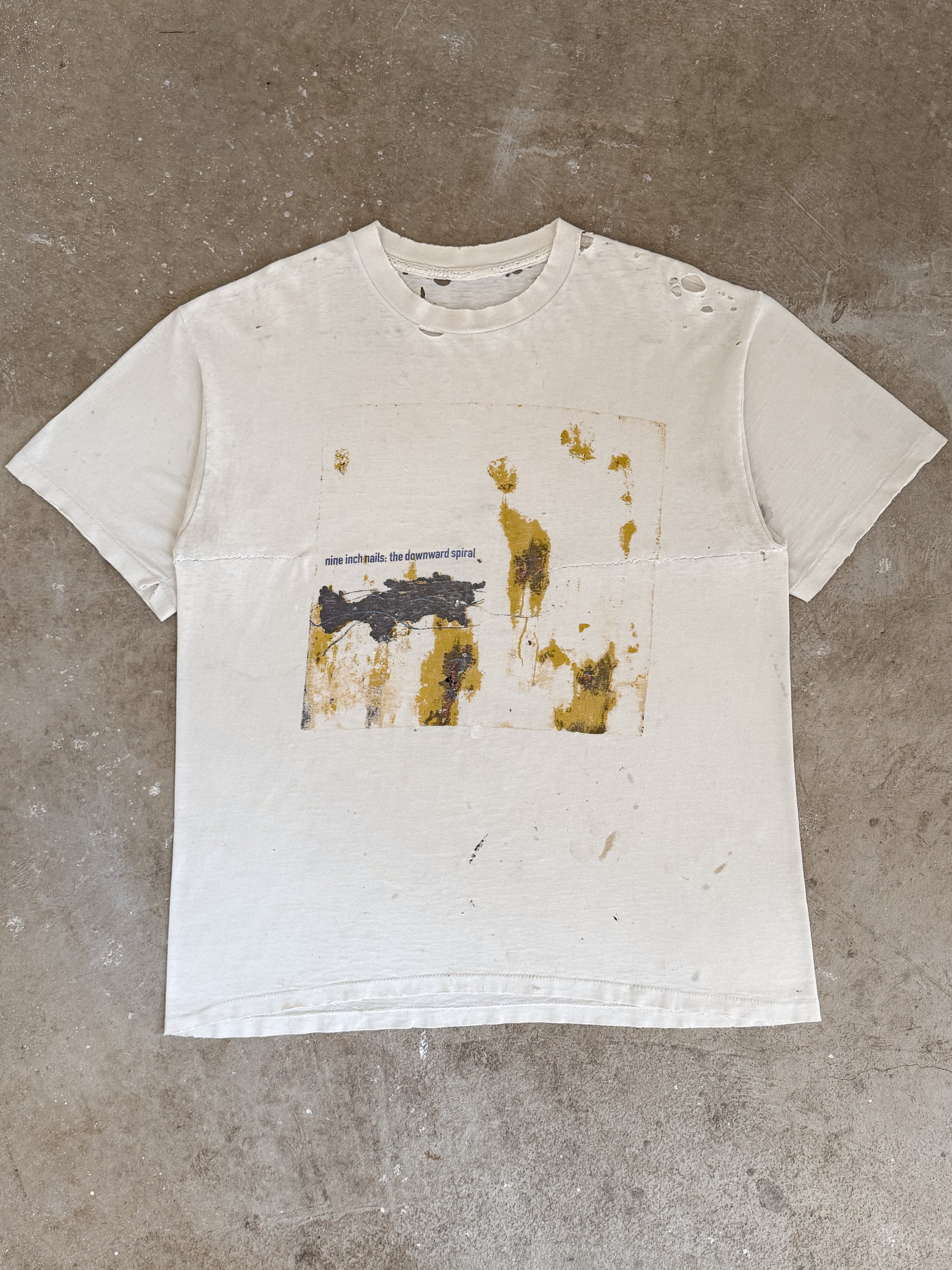 1994 Nine Inch Nails "The Downward Spiral" Repaired Tee (XL)