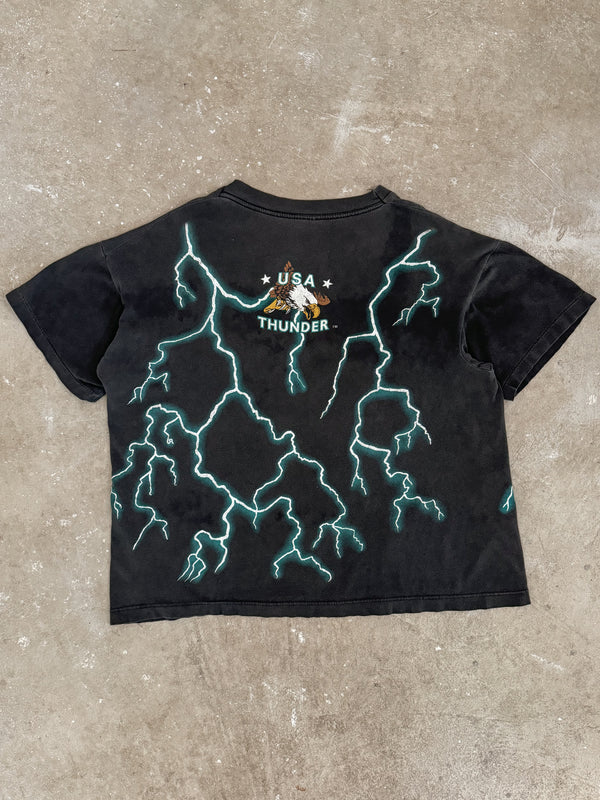 1990s "Native American Wolf" American Thunder Tee (M/L)