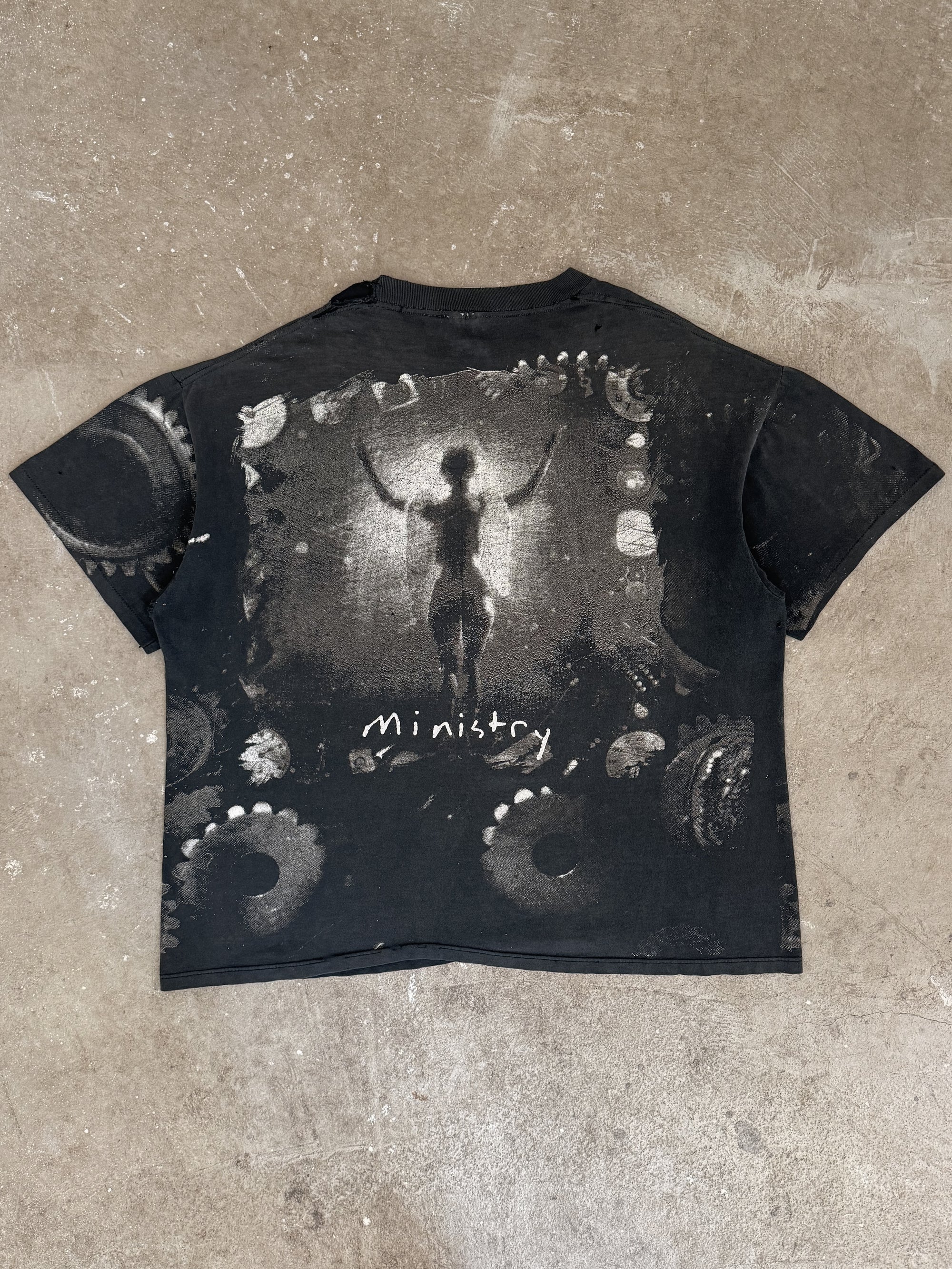 1992 Ministry "Psalm 69" Repaired AOP Tee (XL)