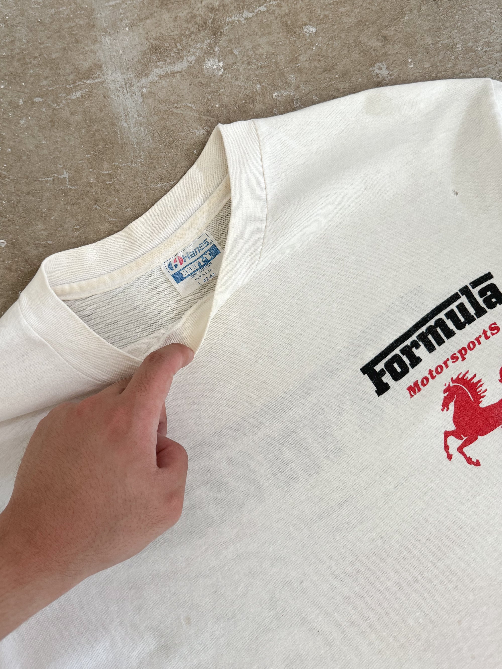 1990s "Formula Motorsports" Long Sleeve Tee (M)