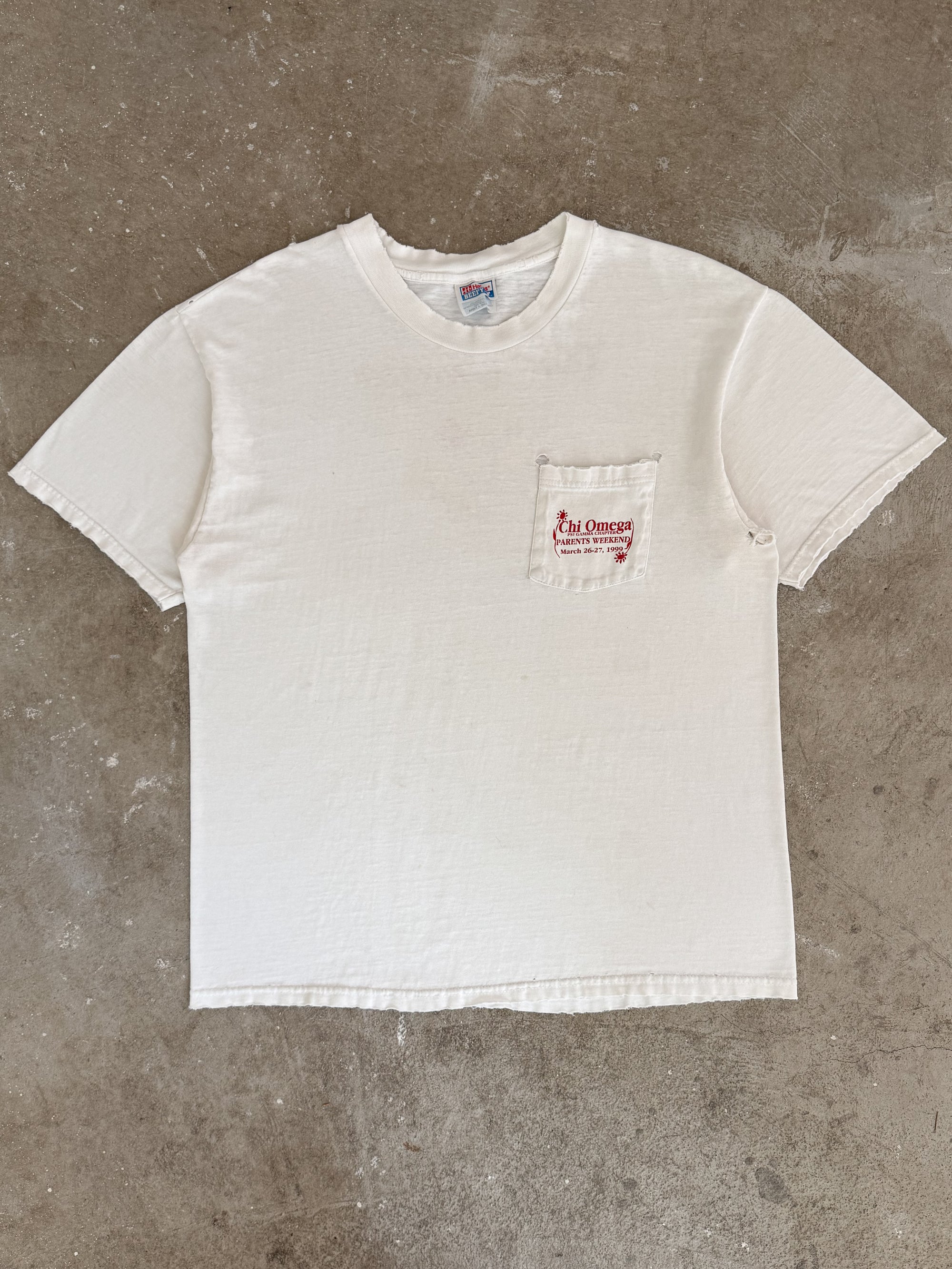 1999 "Chi Omega" Picasso Parody Tee (L)