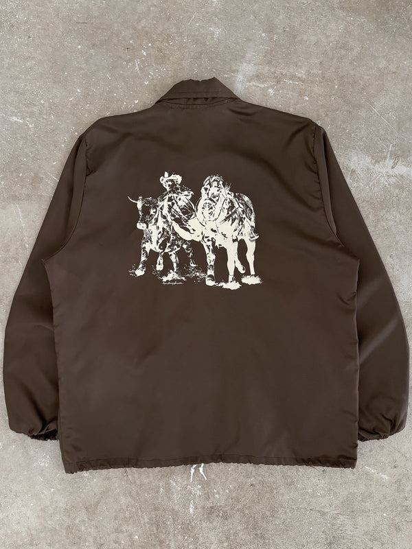 1980s "Rodeo of Rodeos" Coaches Jacket (L)