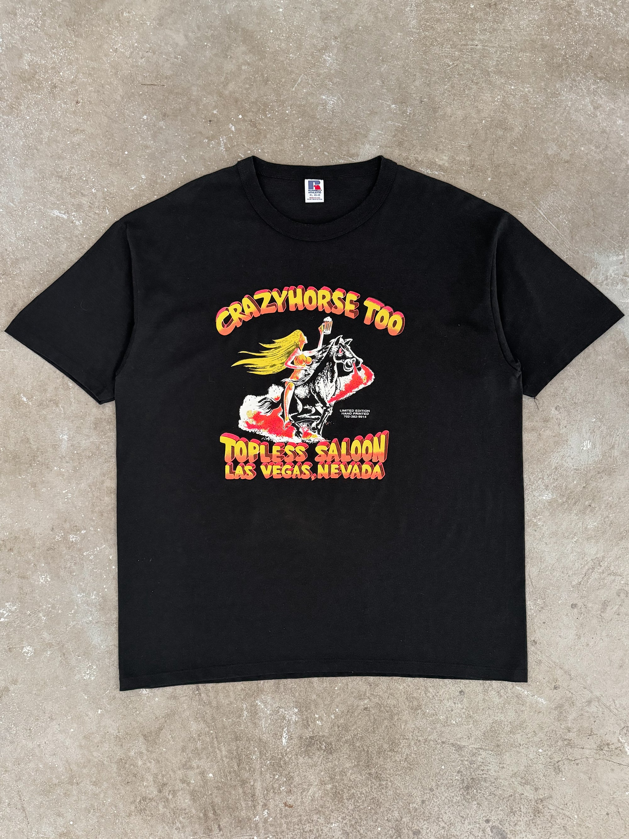 1990s Russell "Crazy Horse Too" Tee (XL)
