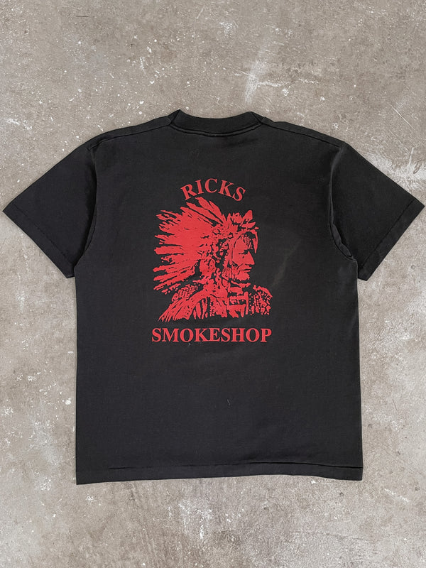 1990s “Ricks Smoke Shop” Single Stitched Tee (L)