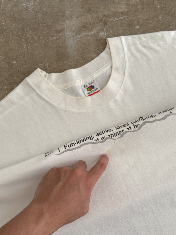 1992 "Cowboy Wanted" Tee (XL)