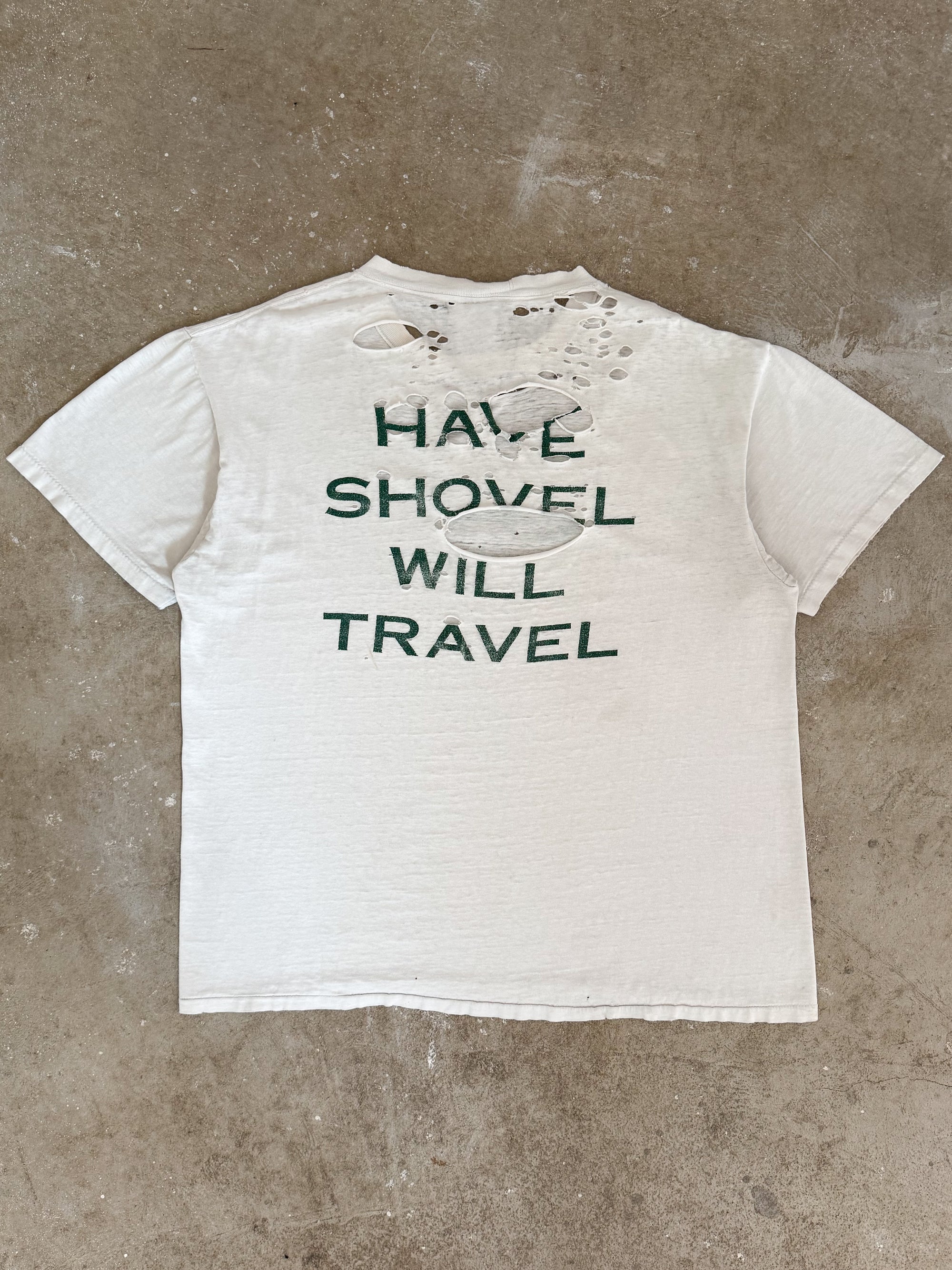 1980s "Trout Landscape" Thrashed Tee (XL)