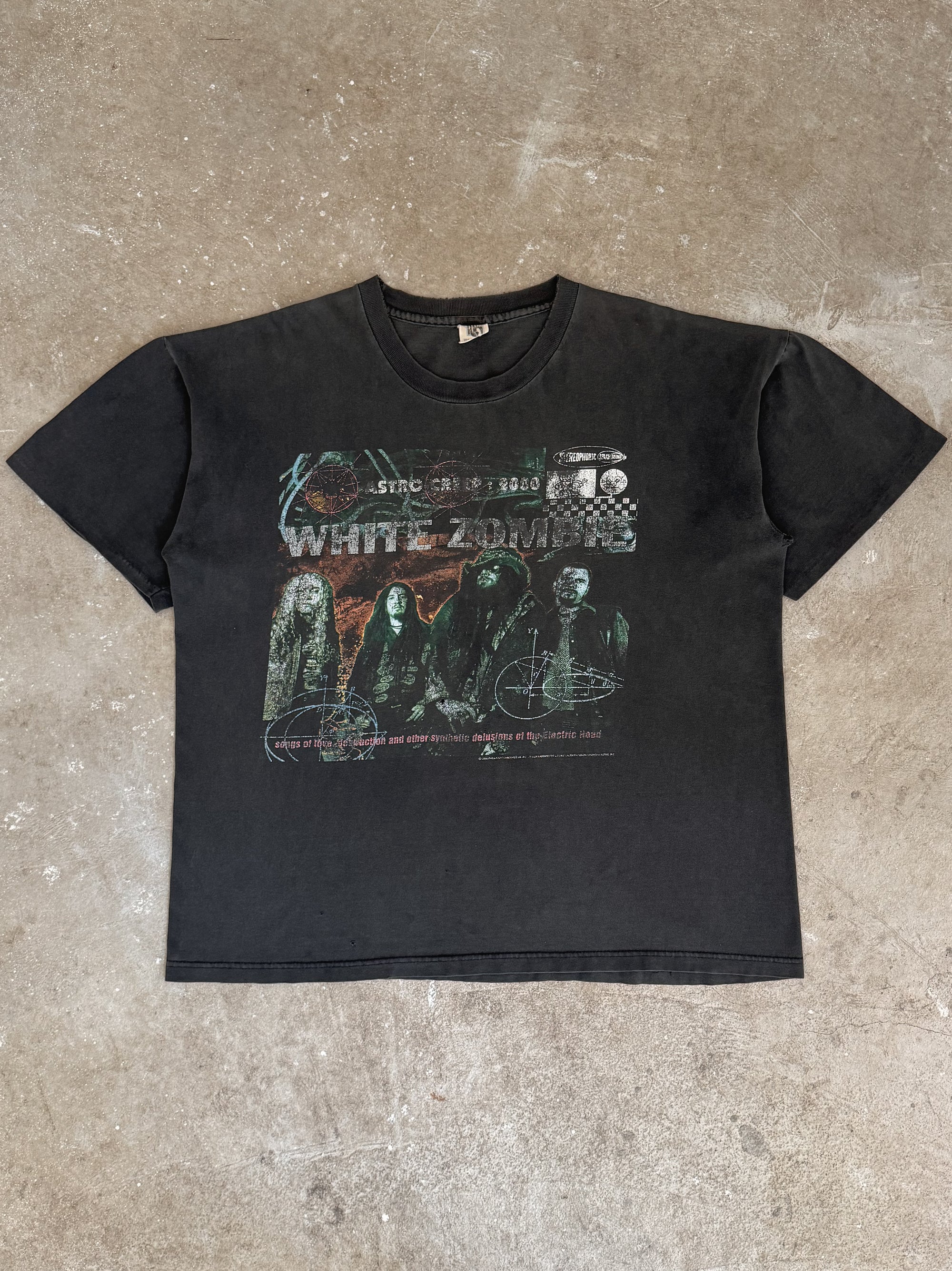 1995 White Zombie "Astro-Creep: 2000" Faded Tee (XL)
