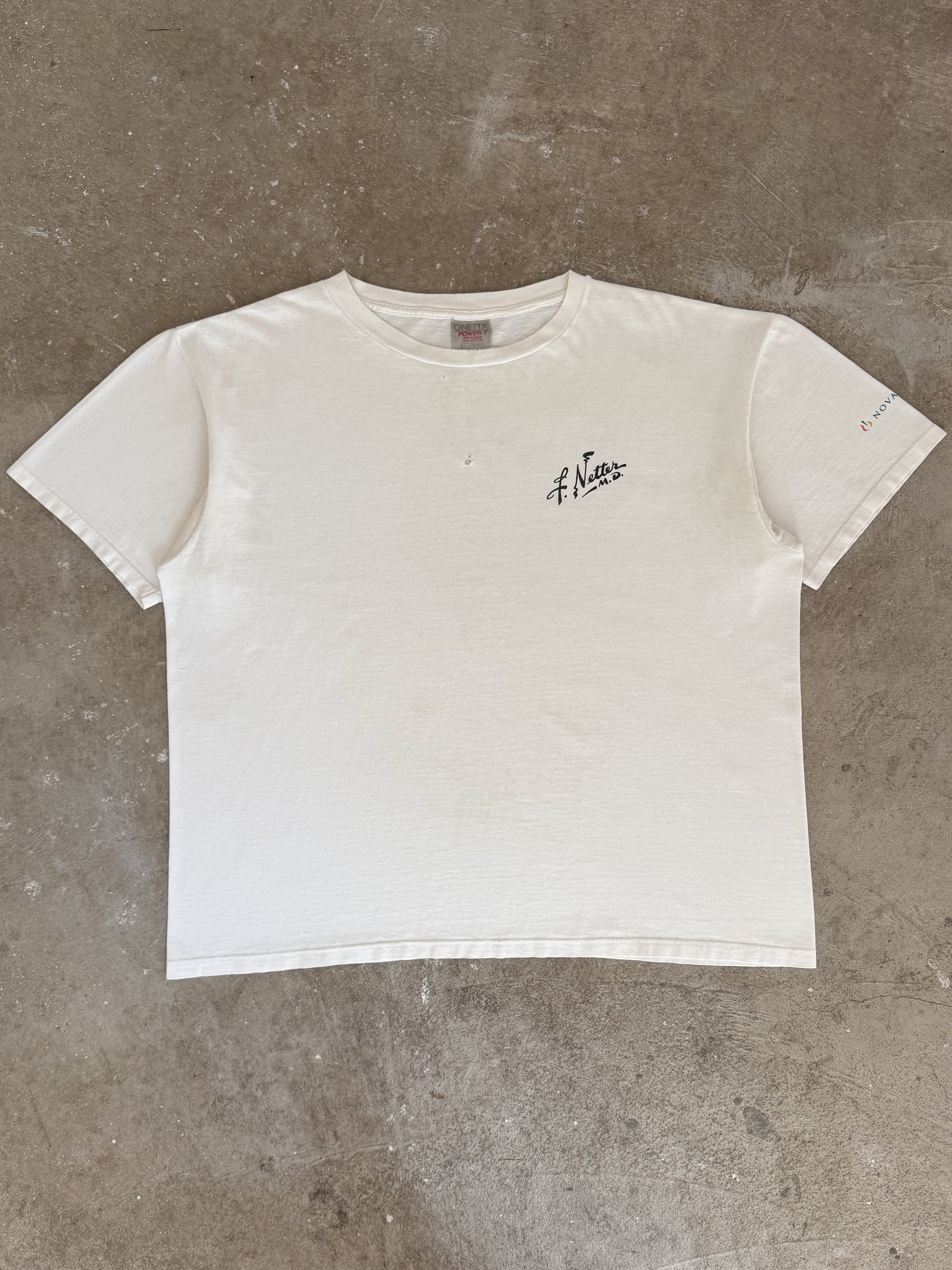 Late 90s "Atlas of Human Anatomy" Tee (XL)