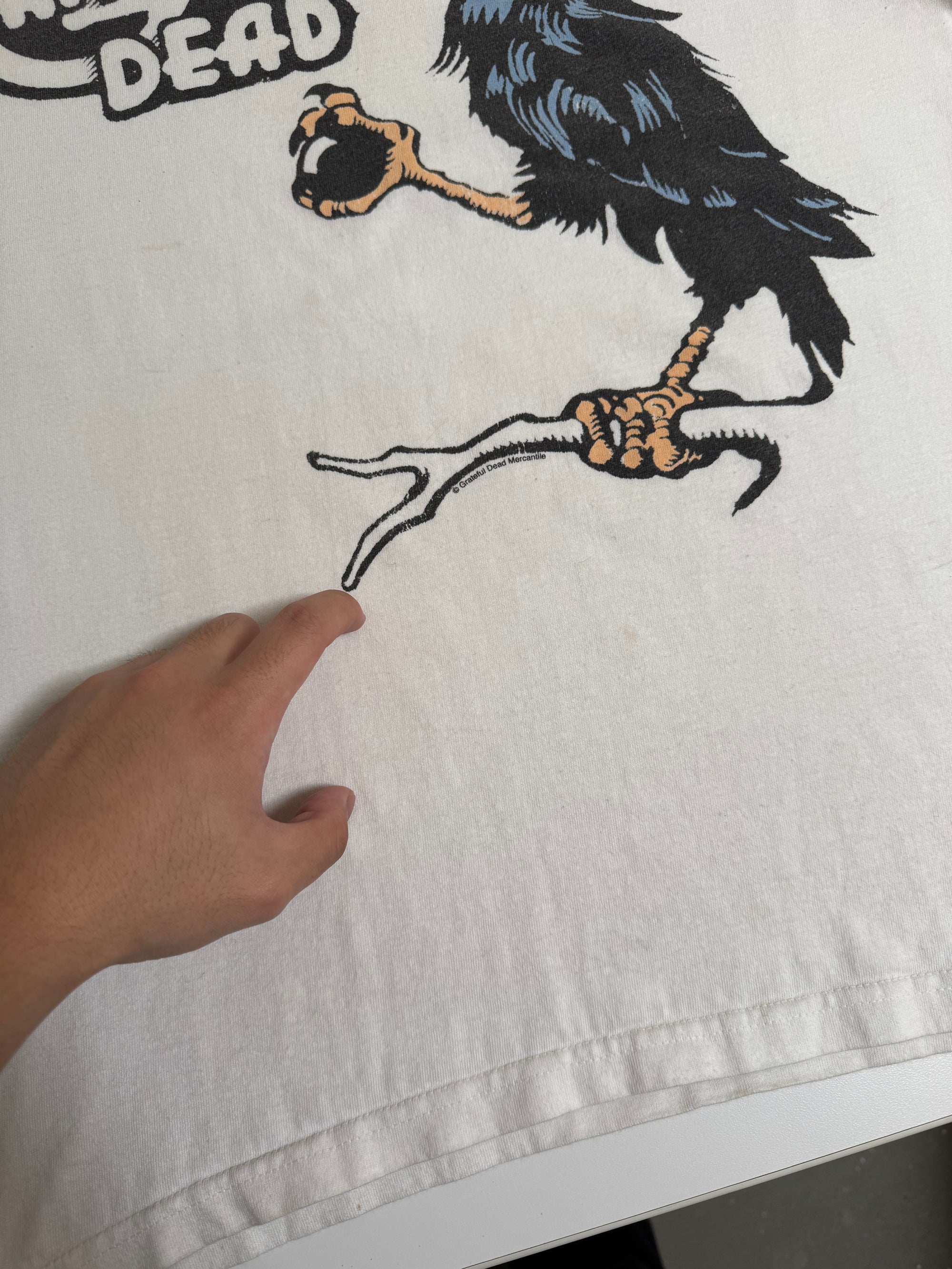 2000s Grateful Dead "Wake of the Flood Crow" Tee (M)