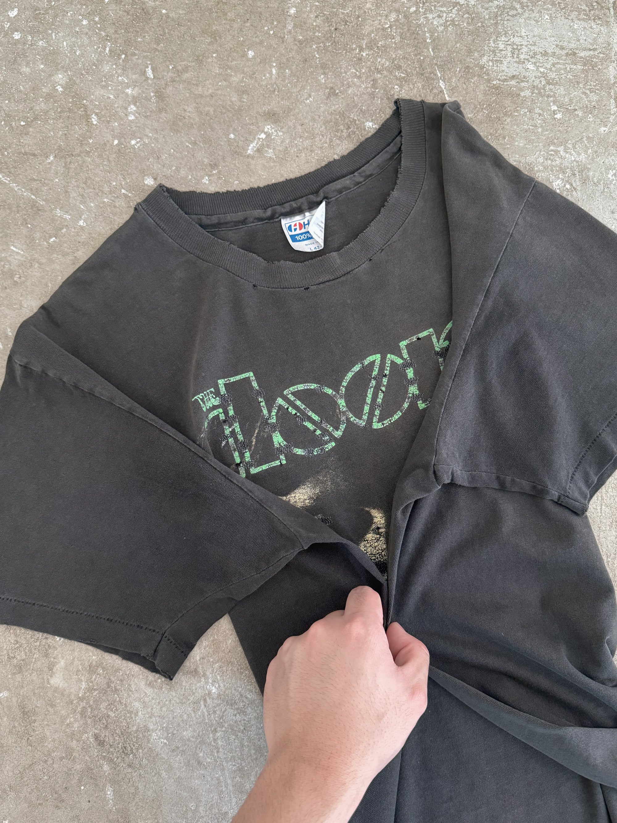 1982 The Doors "Self Titled" Repaired Tee (M)