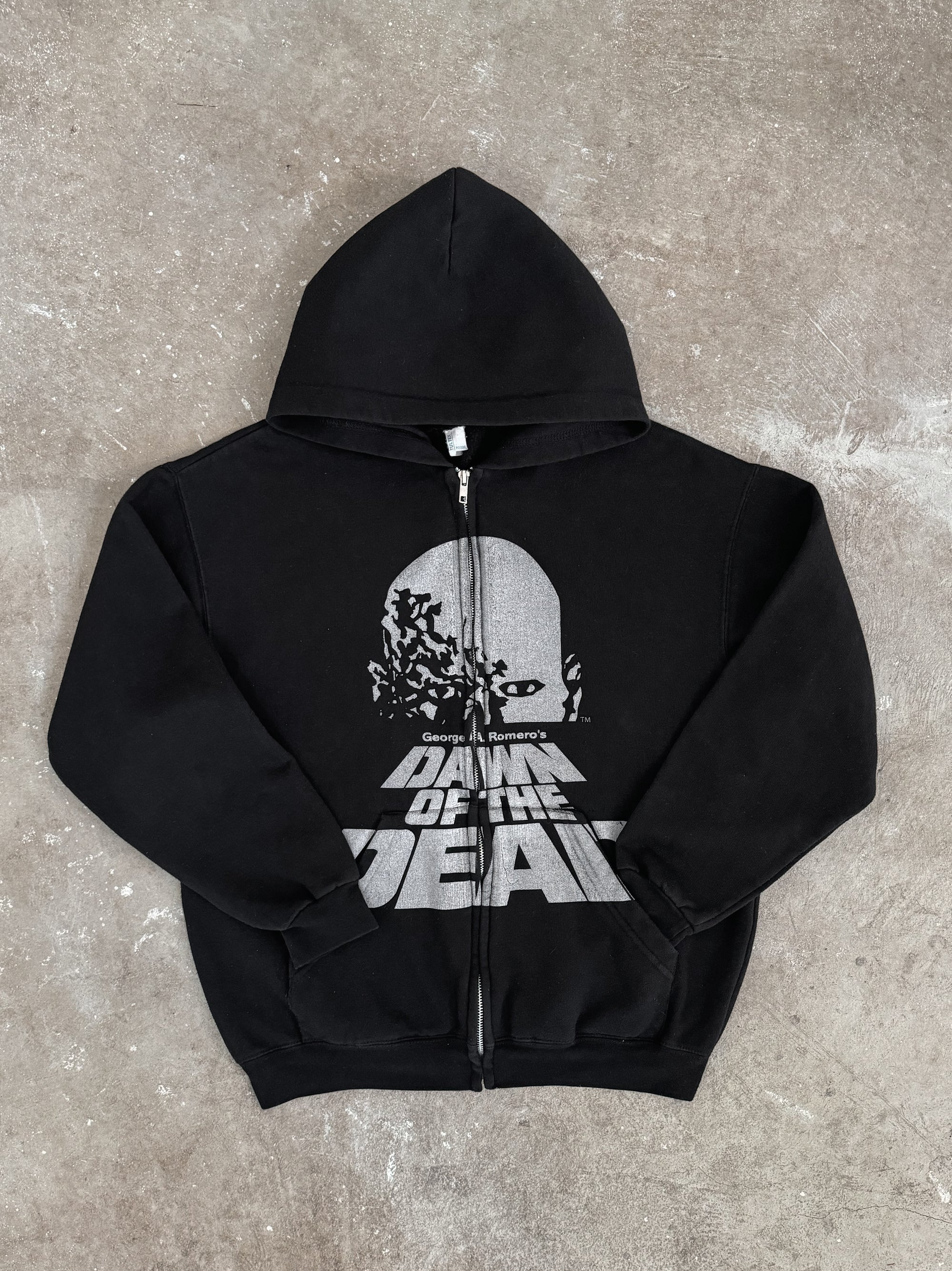 2000s "Dawn Of The Dead" Zip-Up Hoodie (M)