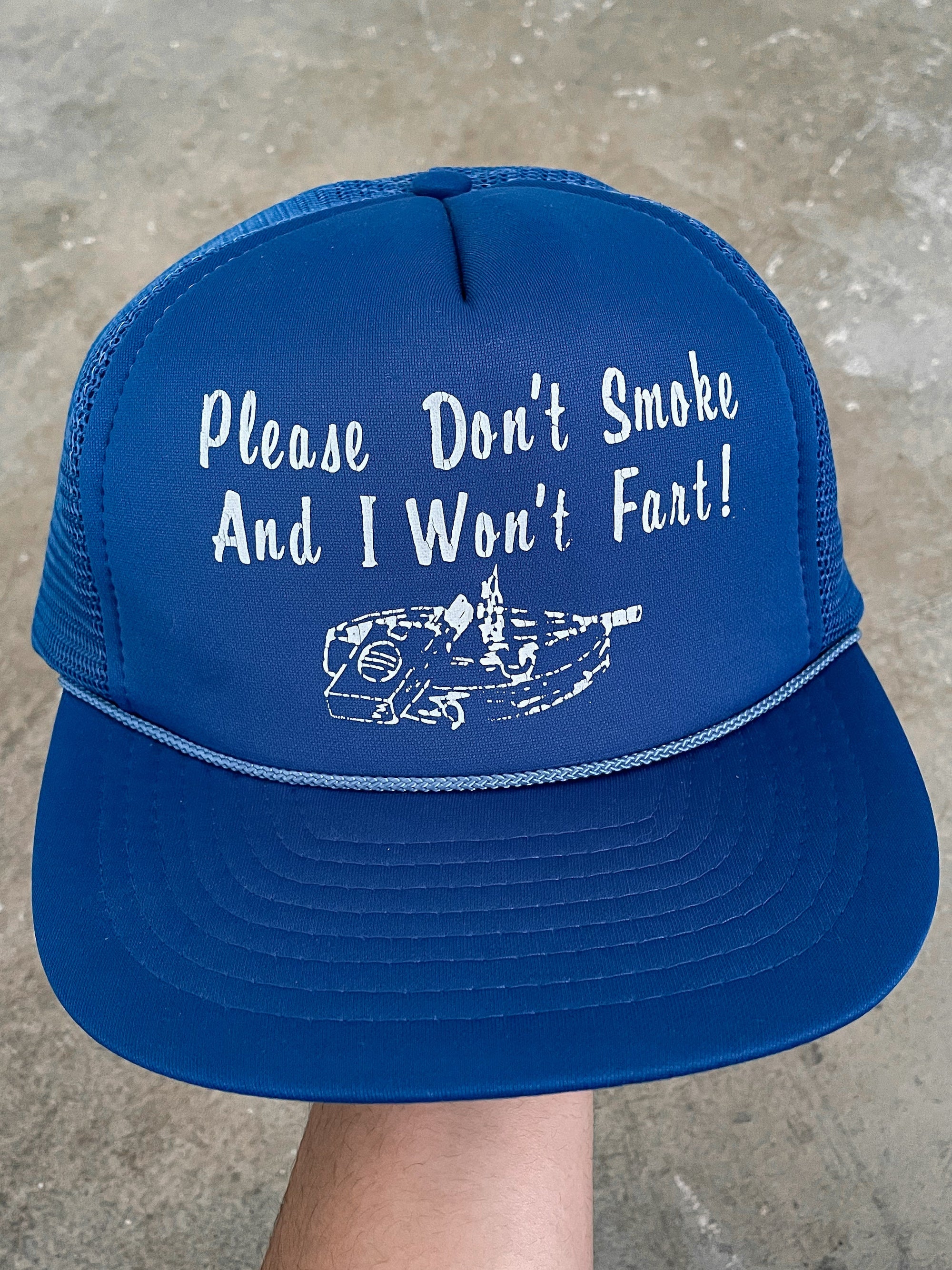 1990s “Please Don’t Smoke And I Won’t Fart!” Trucker Hat