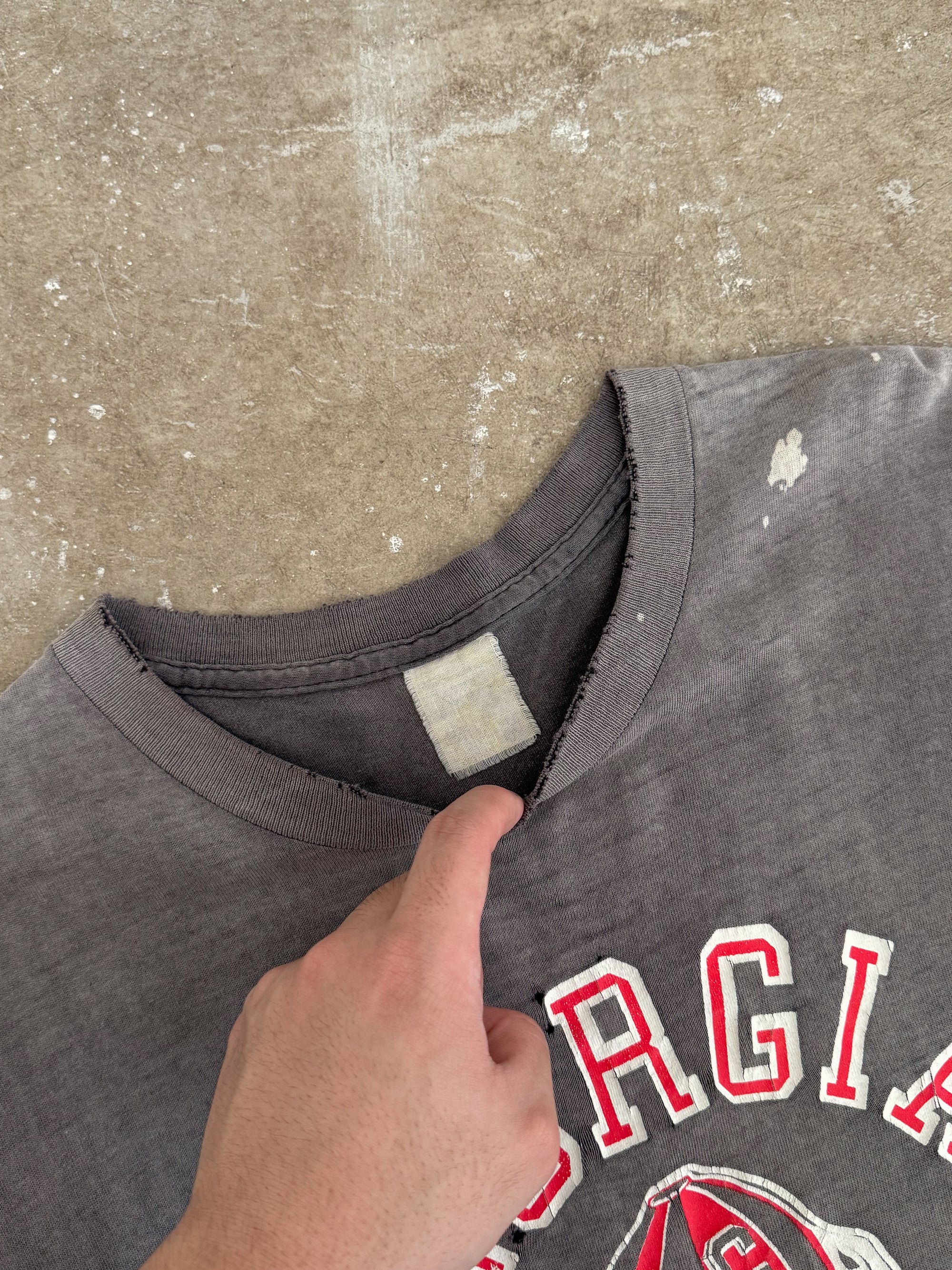 1990s "Georgia Bulldogs" Faded Tee (XL)