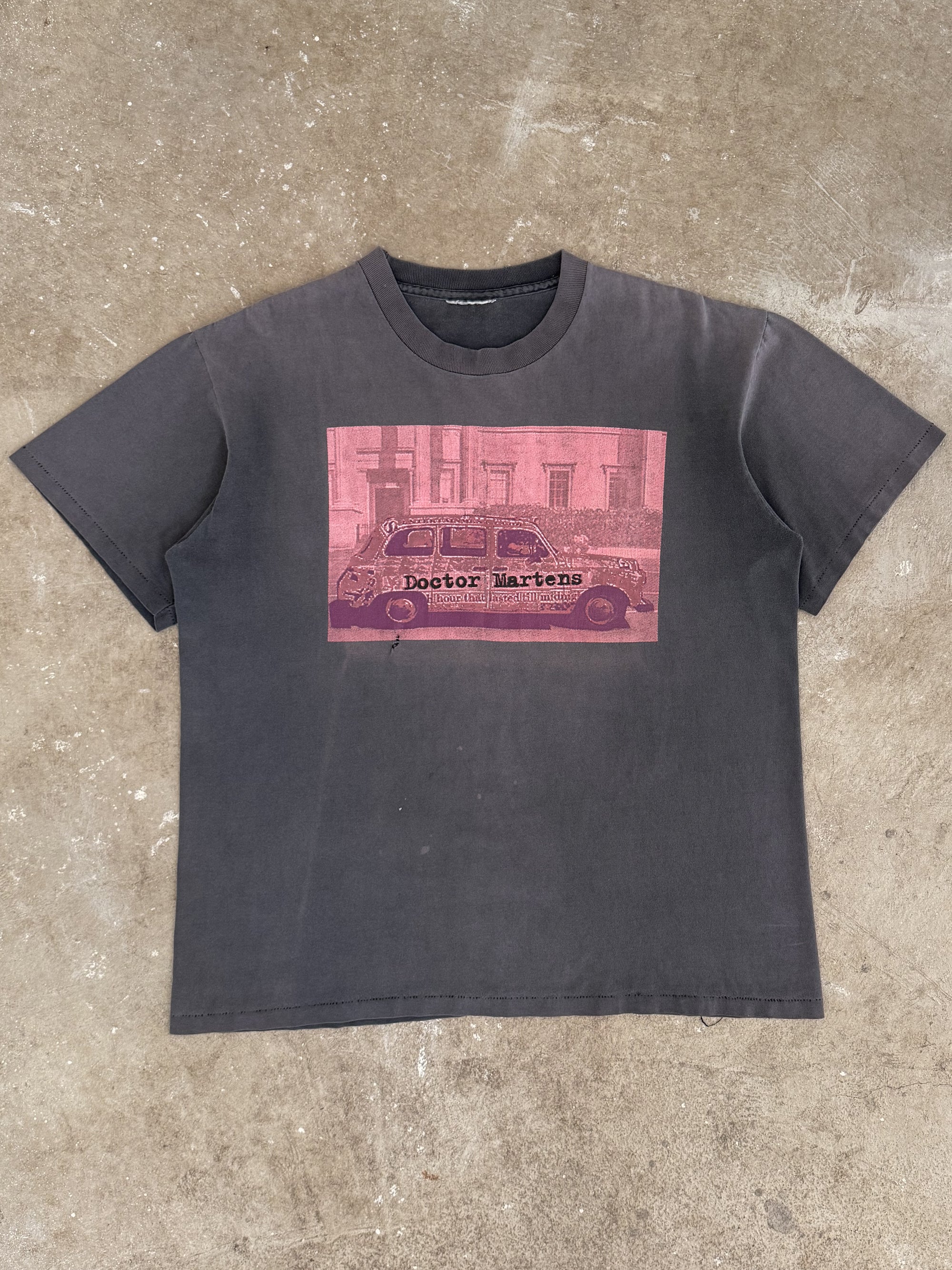 1990s Doc Martens "Kick The System" Faded Tee (L)