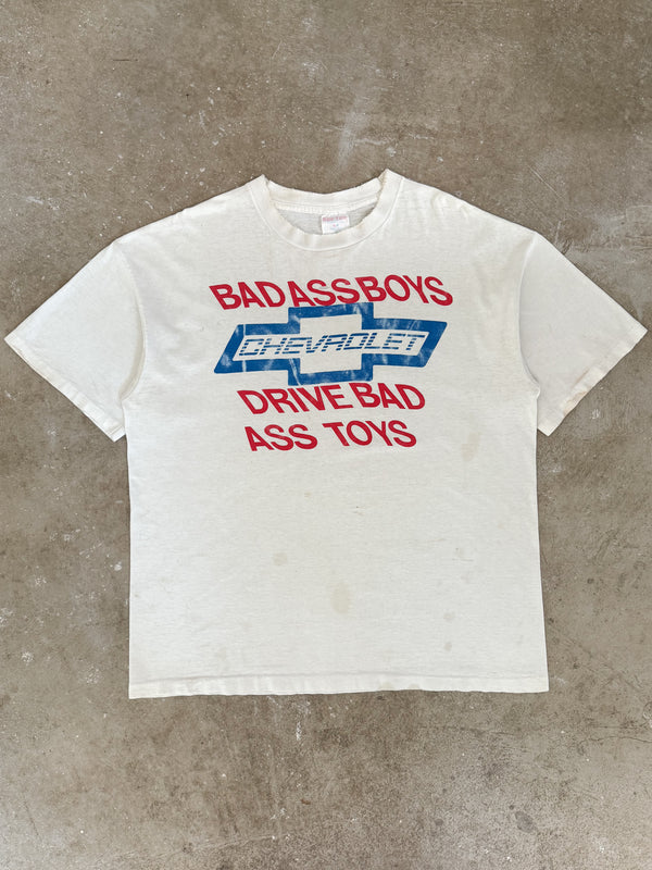 1990s "Bad Ass Boys Drive Bad Ass Toys" Tee (XL)