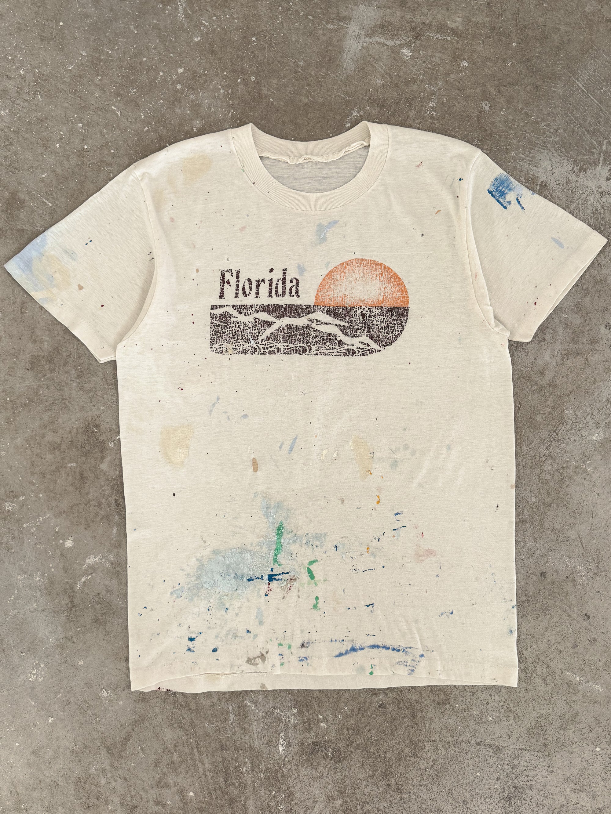 1980s "Florida" Painter Tee (S/M)