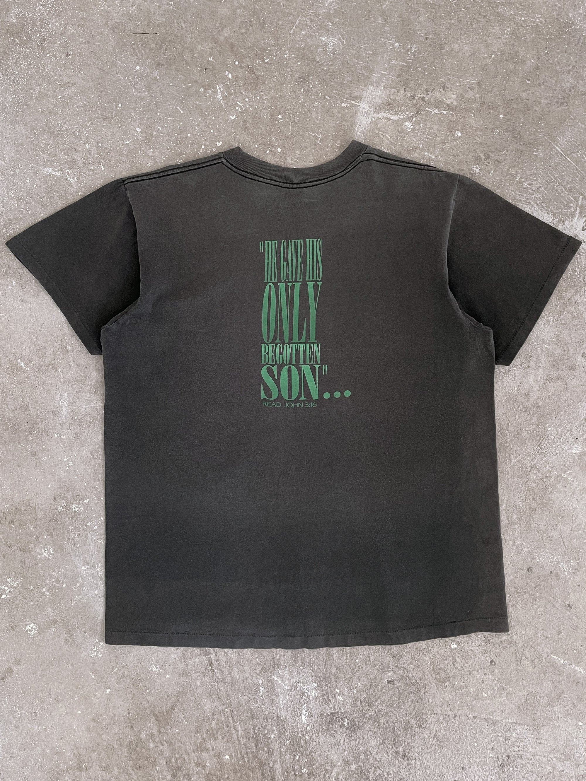 1990s “What Has God Ever Done For You?” Faded Tee (L)