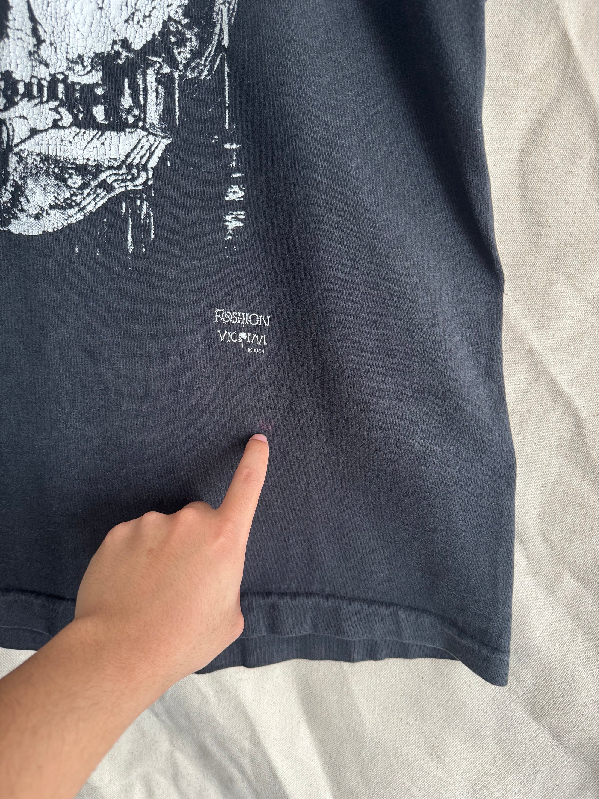 1994 Fashion Victim "All is Vanity" Tee (L)