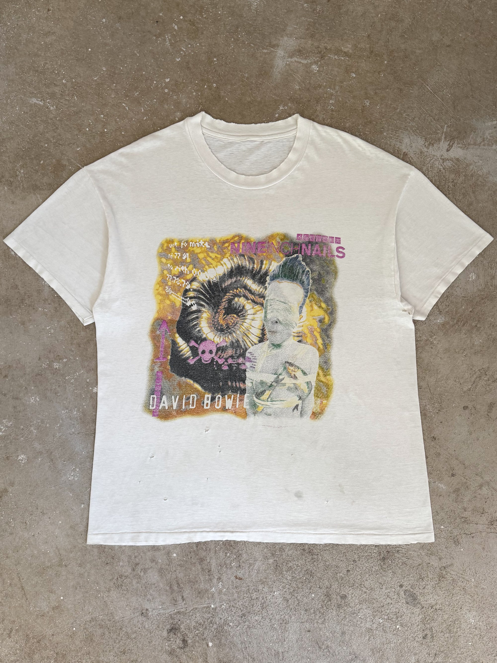 1995 Nine Inch Nails & David Bowie Tee (XL)