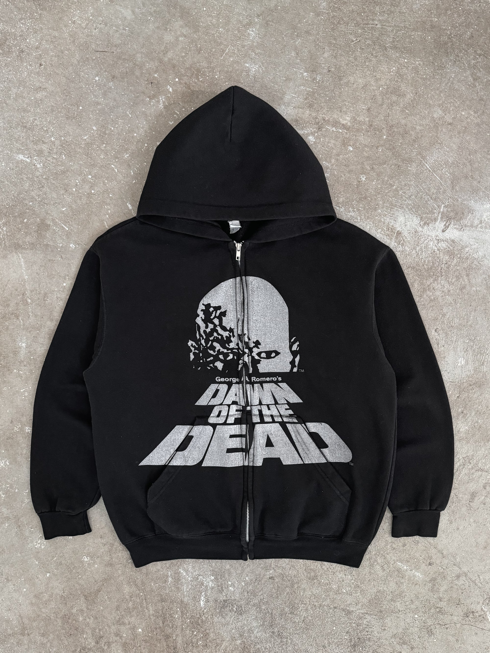 2000s "Dawn Of The Dead" Zip-Up Hoodie (M)