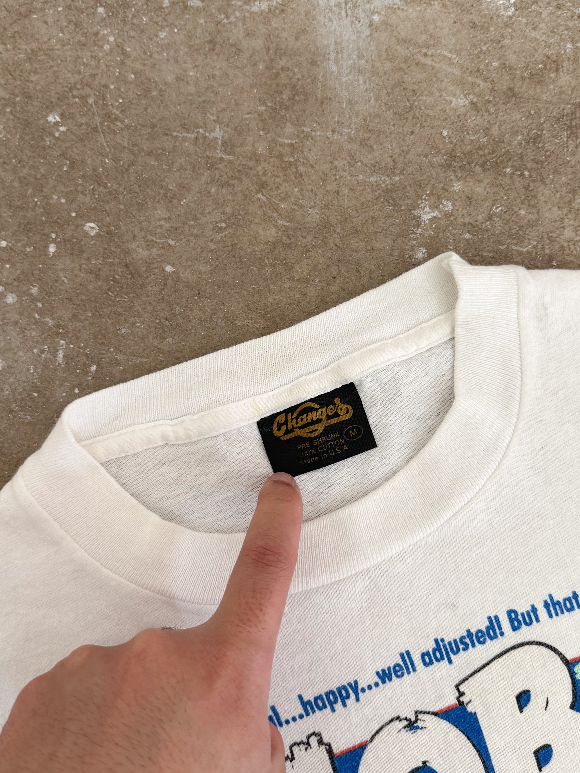 1980s "The Job That Ate My Brain" Tee (S)