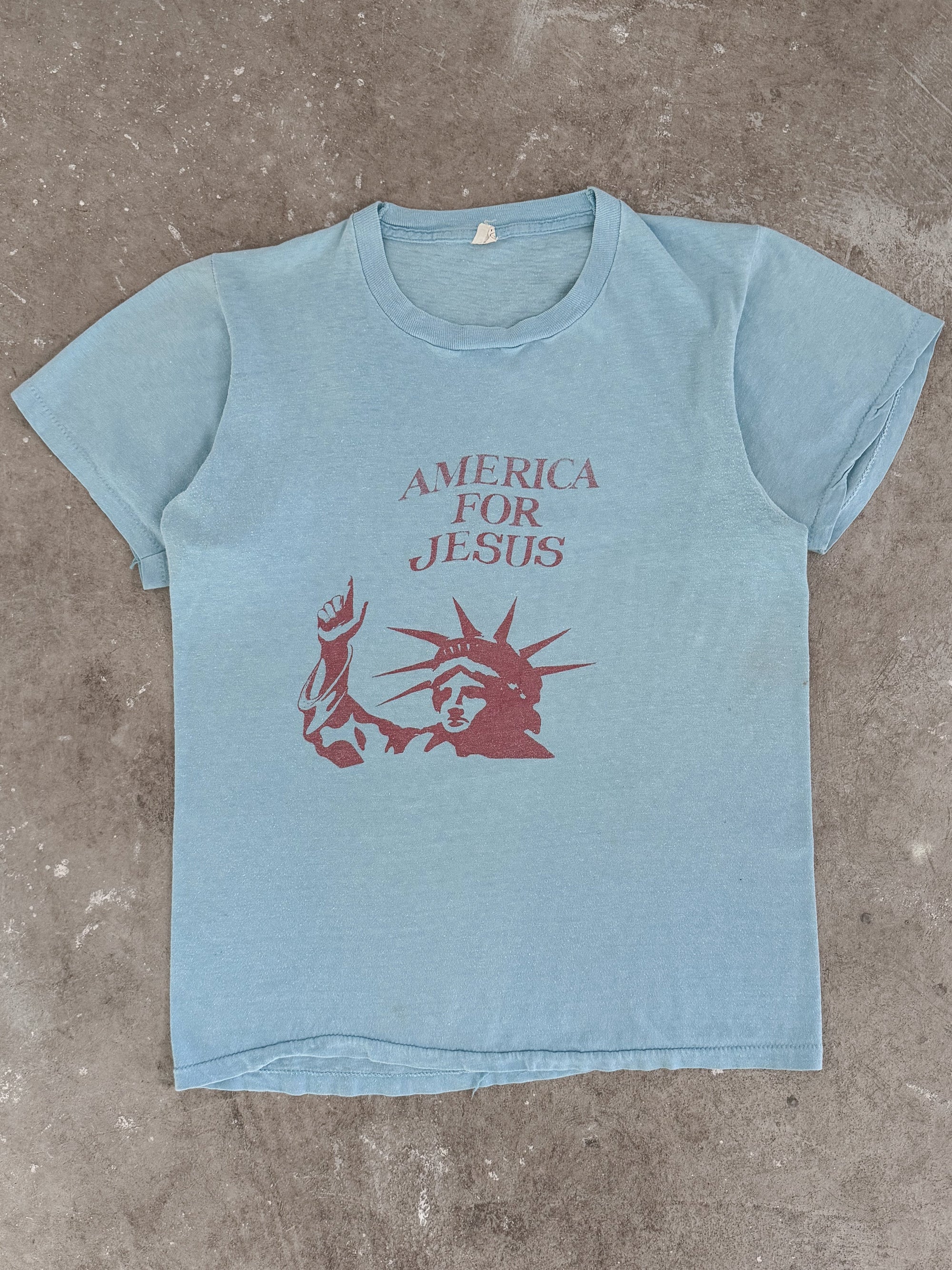 1970s “America For Jesus” Single Stitched Tee (S/M)