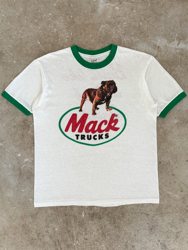 1980s "Mack Trucks" Ringer Tee (M)