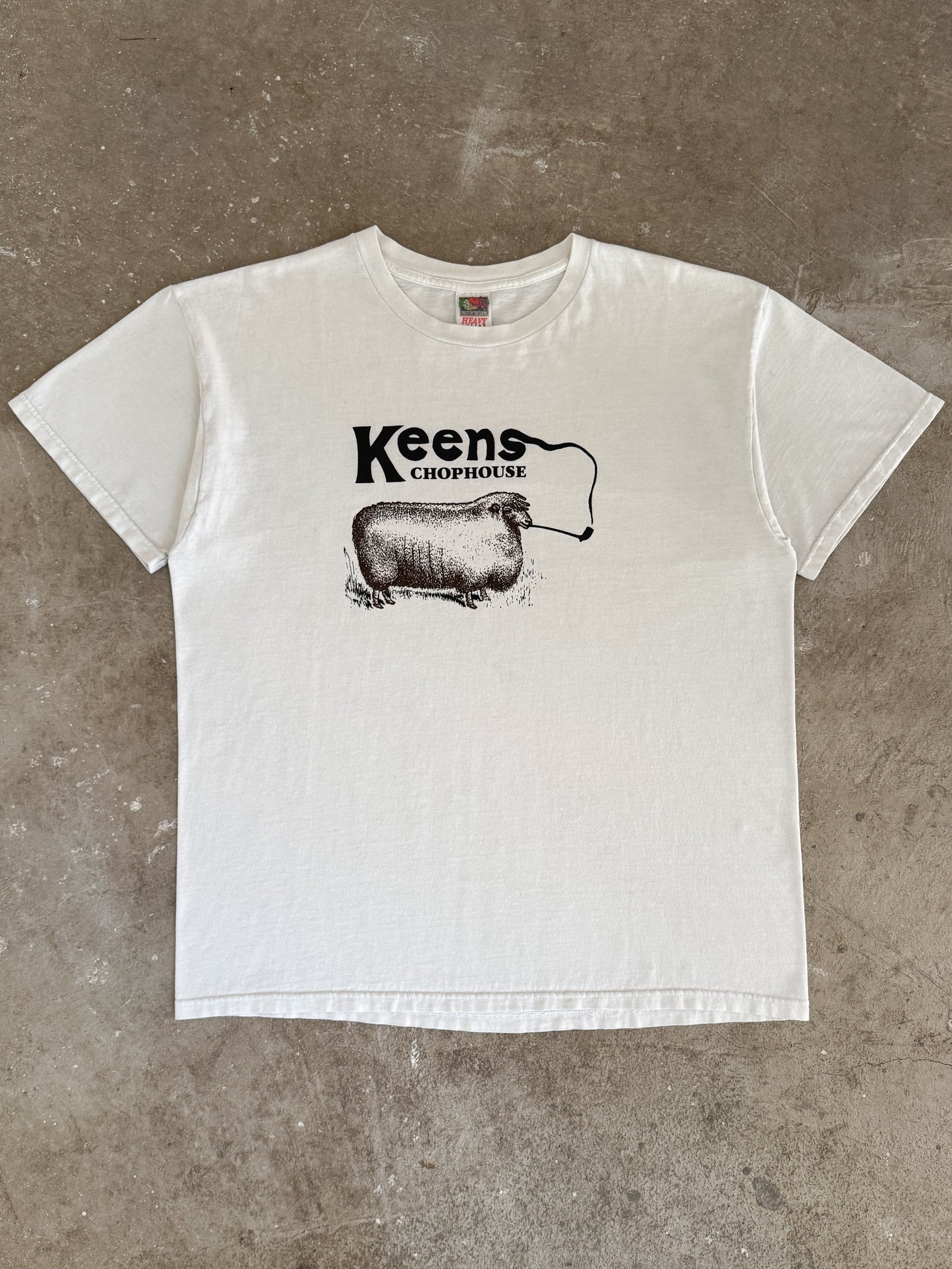 Early 00s "Keens Chophouse" Tee (XL)