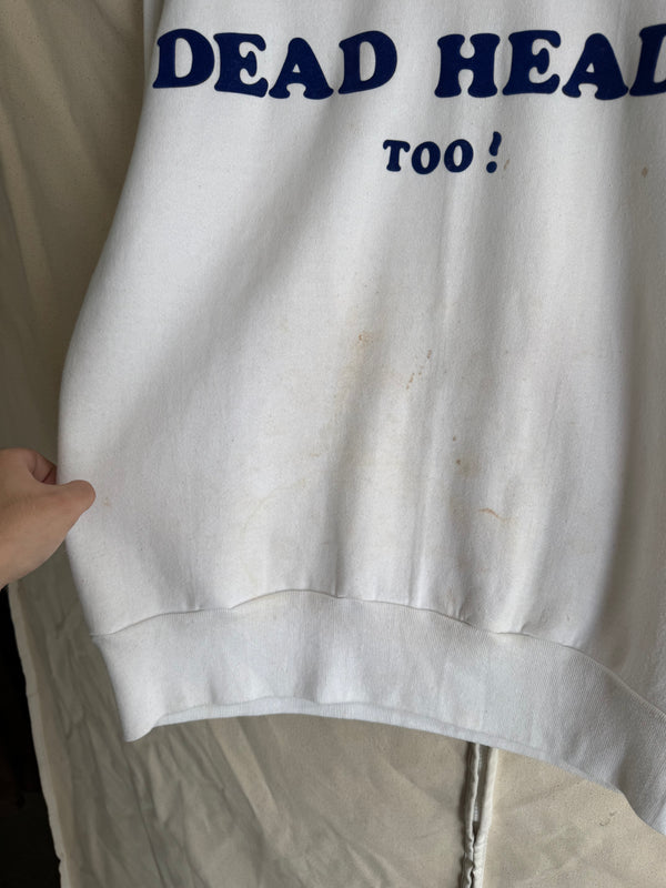 1980s "My Kids Are Dead Heads Too!" Sweatshirt (M)