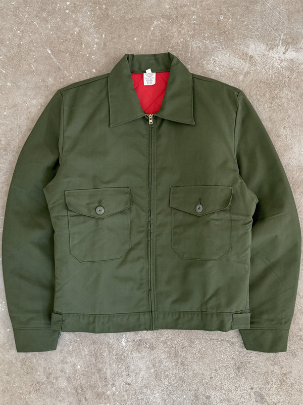 1970s Green Lined Work Jacket (S)