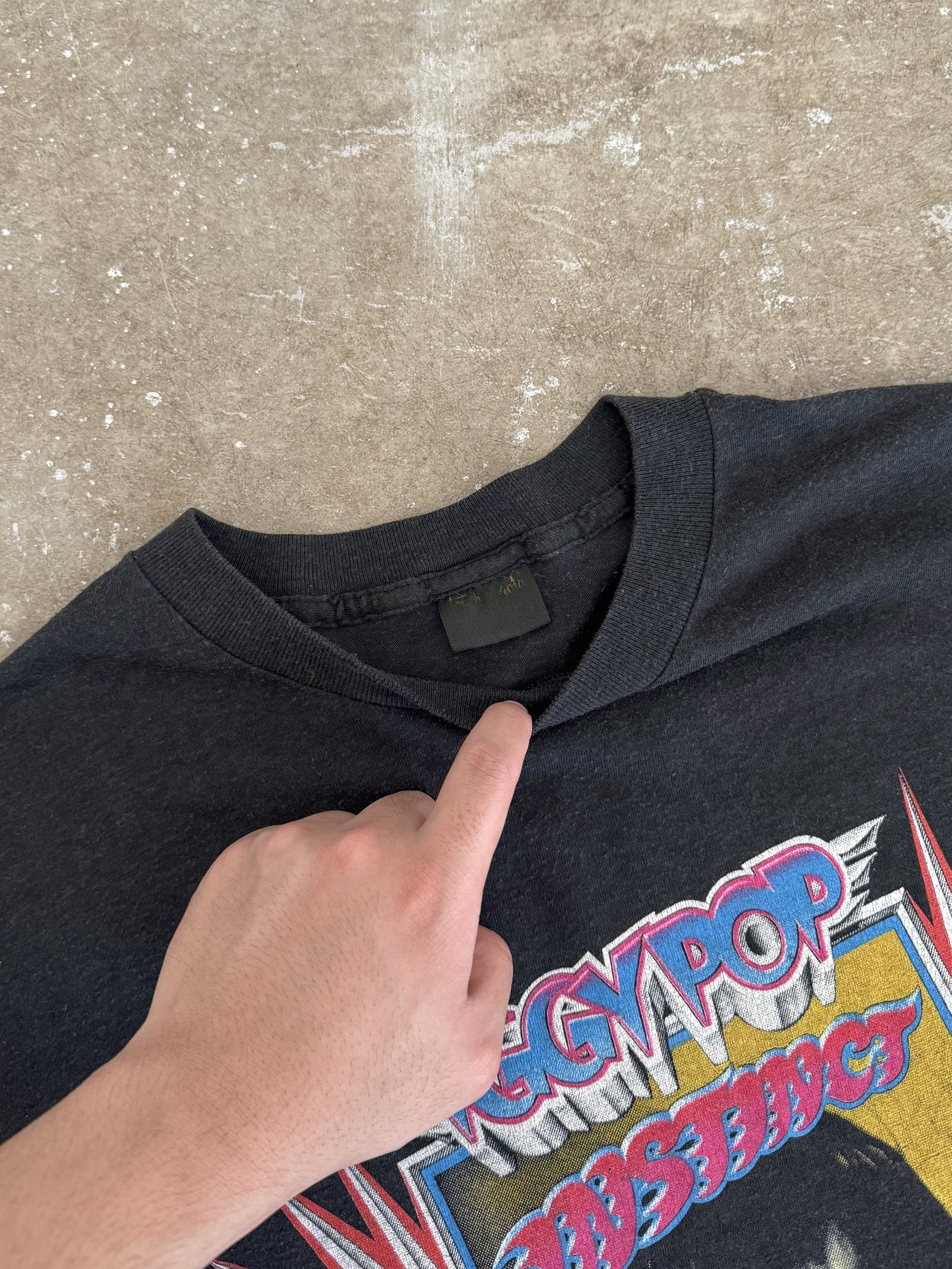 1988 Iggy Pop "Instinct Tour" Tee (L)