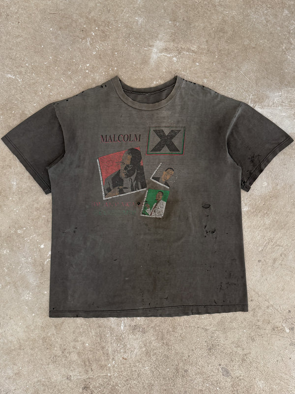 1990s "Malcolm X" Faded Tee (XL)