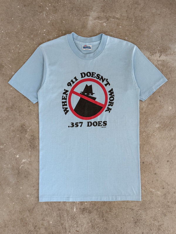 1980s "When 911 Doesn't Work..." Tee (S)