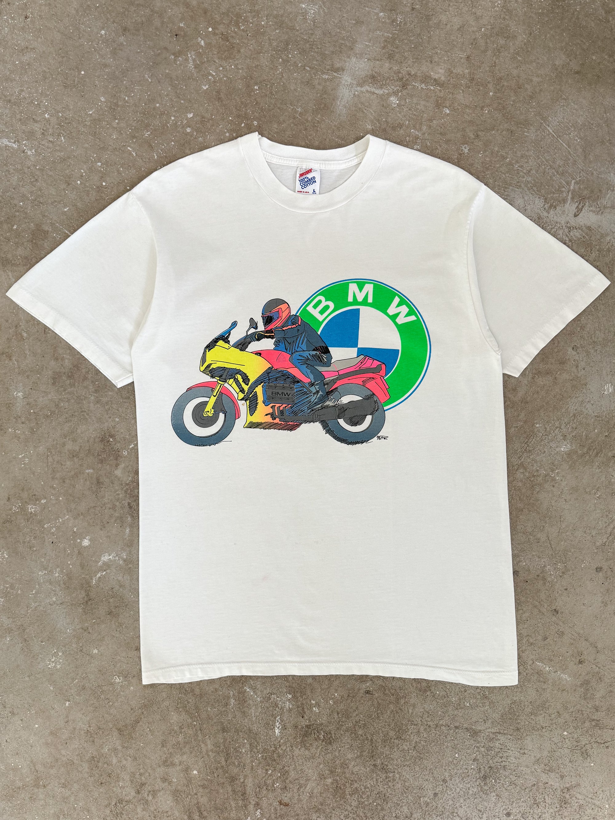 1990s "BMW Motorcycles" Tee (M)