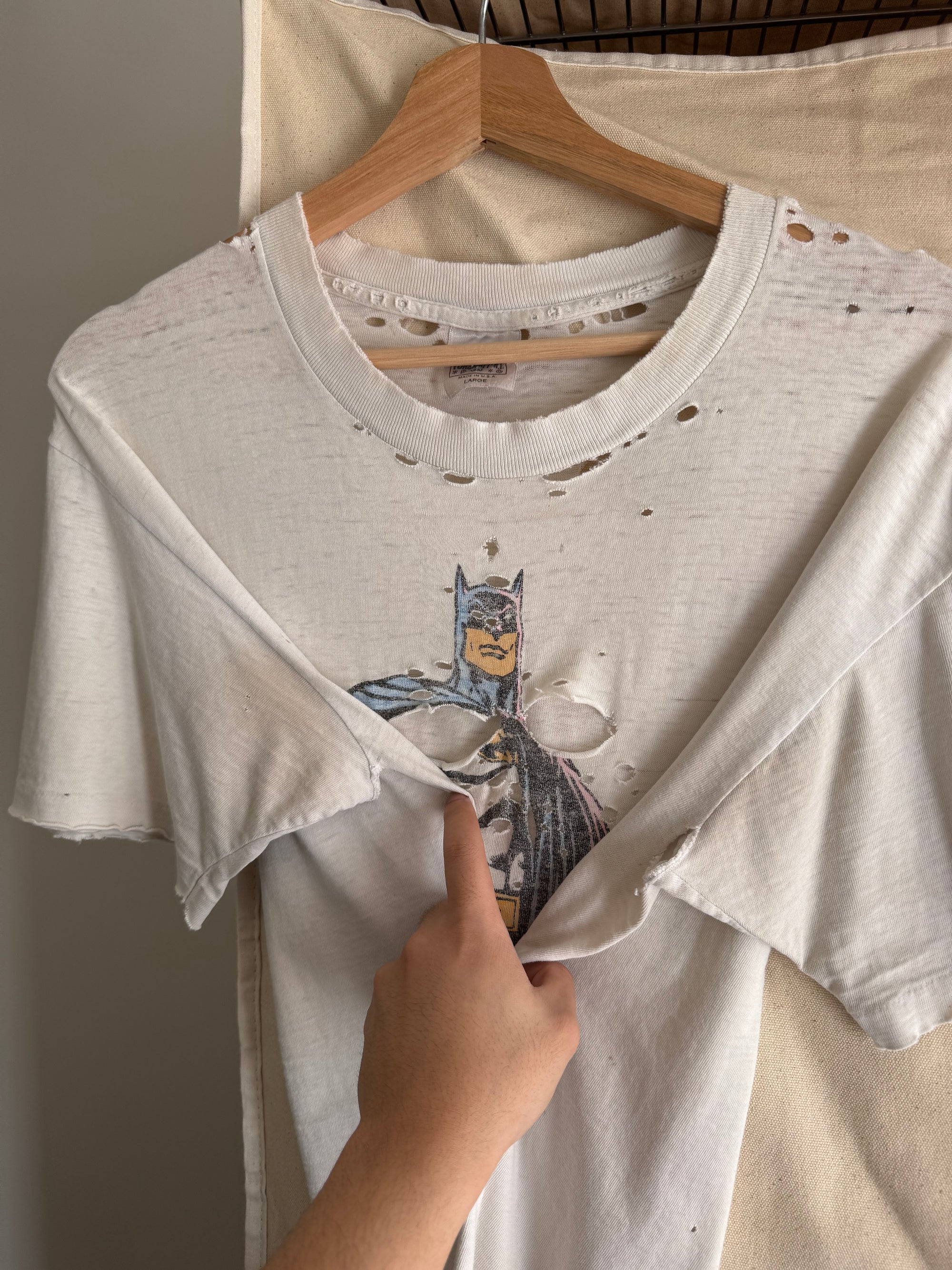 1989 "Batman" Thrashed Tee (M)