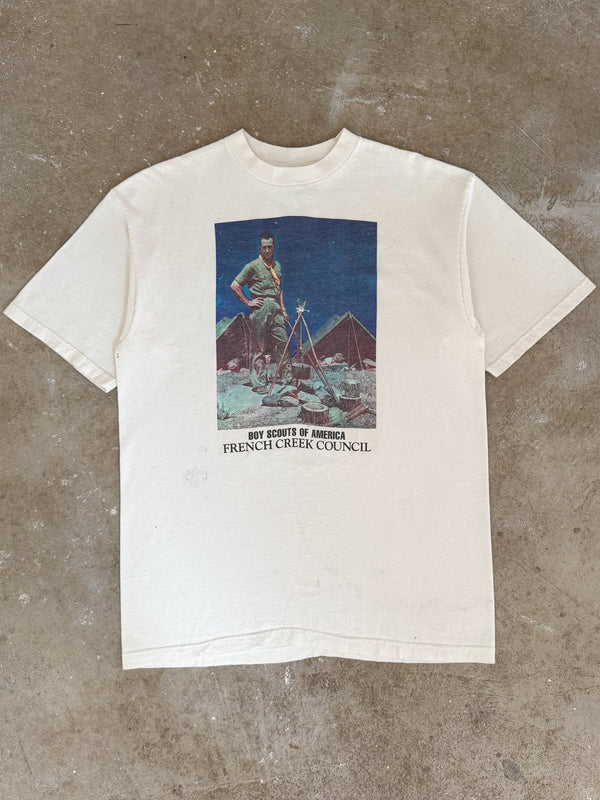 1990s "Boy Scouts French Creek" Tee (L)