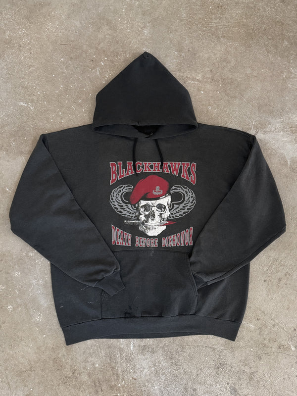 1990s "Blackhawks" Hoodie (XL)