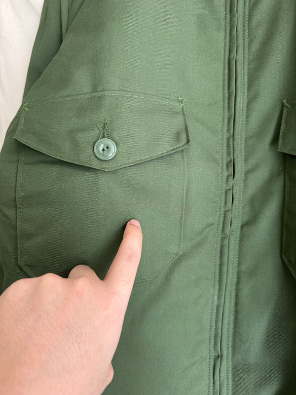 1970s Green Lined Work Jacket (S)