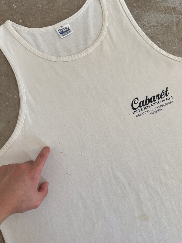 2000s "Cabaret Internationale" Tank Top (XL)